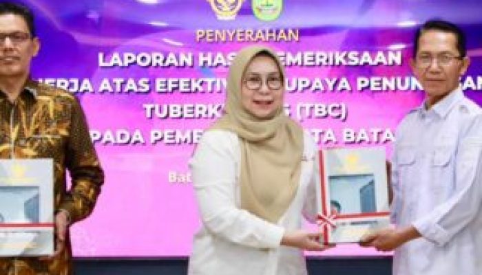 Terima LHP BPK, Amsakar Tegaskan Komitmen Perbaiki Tata Kelola Penuntasan TBC di Batam