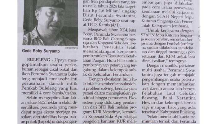 6 Tahun Joyoboyo Kutim: Bidik Peternakan