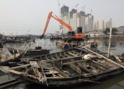 Alur Muara Angke Aman Pasca Penertiban Kapal