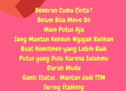 Balikan Mantan: Alasan Tersembunyi Terkuak