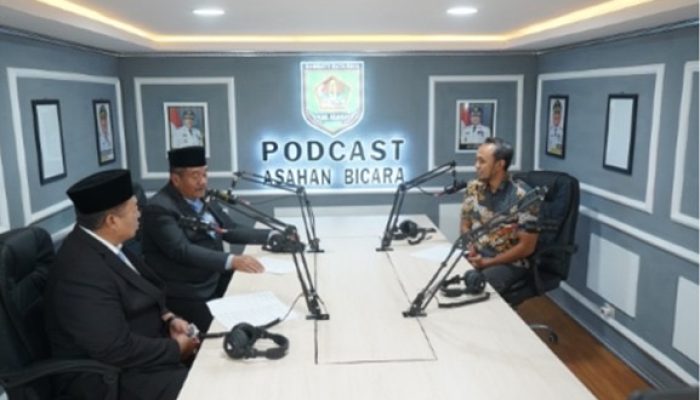 Berikan Ruang Dialog Publik, Bupati Asahan Resmikan Studio “Podcast Asahan Bicara”