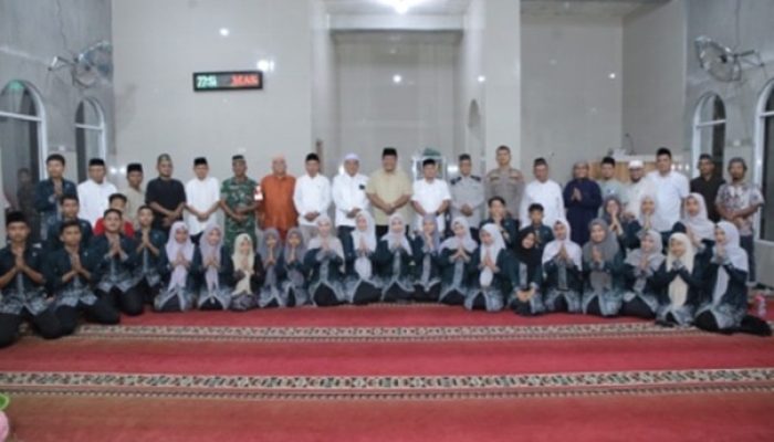 Safari Ramadan, Bupati Asahan Kunjungi Masjid Hidayatullah Desa Air Teluk Hessa