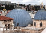 Israel Blokir Misa Minggu Palma di Yerusalem