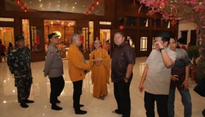 Forkopimda Asahan Tinjau Perayaan Imlek 2577 Kongzili pada Sejumlah Vihara di Kota Kisaran