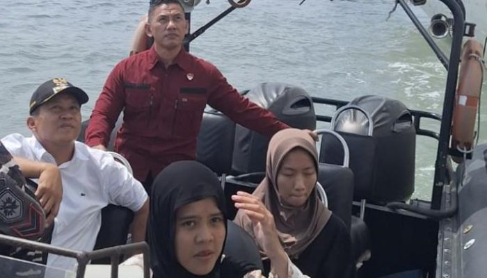 Bupati Bangka Gerak Cepat Antar Pemudik dengan Perahu TNI AL