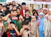 Momen Hangat Safari Ramadan, Anak-Anak Antusias Berburu Tanda Tangan Wali Kota Batam