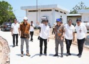 Hari Pertama Kerja, Amsakar Achmad Tinjau Sejumlah Proyek Pembangunan