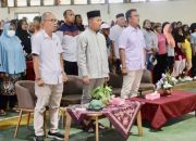 Wakil Ketua I DPRD Batam Turut Menyerahkan Bantuan Baras ke Masyarakat Sekupang