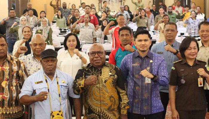 Wabup Mimika Tekankan Kepatuhan Prosedur dan Eksekusi Cepat Program Tahun 2026