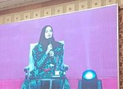 Ning Nadia Bersemangat Bersama PDIP Jatim, Pengasuh Ponpes di Kediri Beri Tausiyah Saat Halal Bihalal