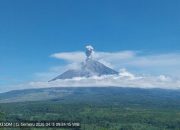 Semeru Meletus Lagi, Letusan Capai 1.000 Meter, Status Siaga
