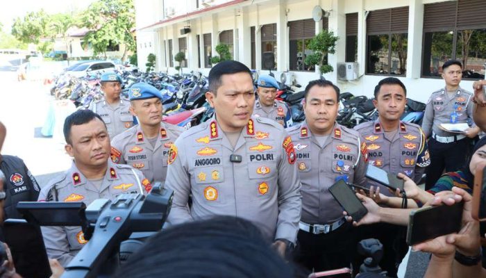 Warga Geram, 102 Motor Knalpot Brong di Batam Disita Polisi, Pemilik Terancam Didenda