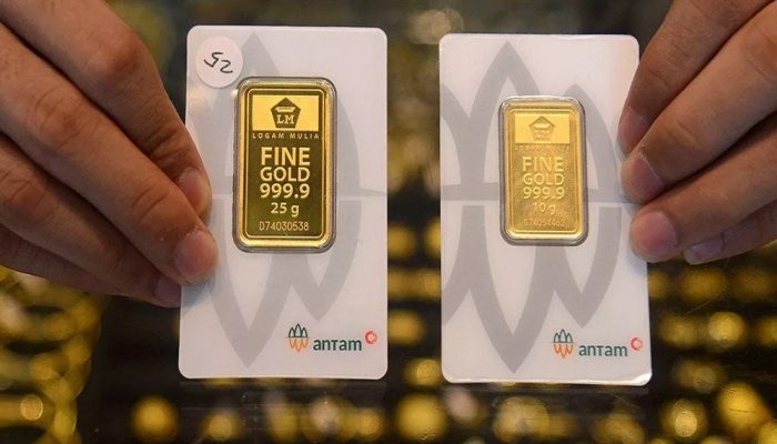 Harga emas Pegadaian turun April 2026, buyback Rp 2,6 juta per gram
