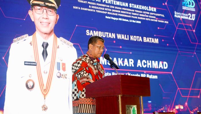 Pemko Batam Targetkan Pendapatan PBJT Tenaga Listrik Rp437,4 Miliar pada 2026