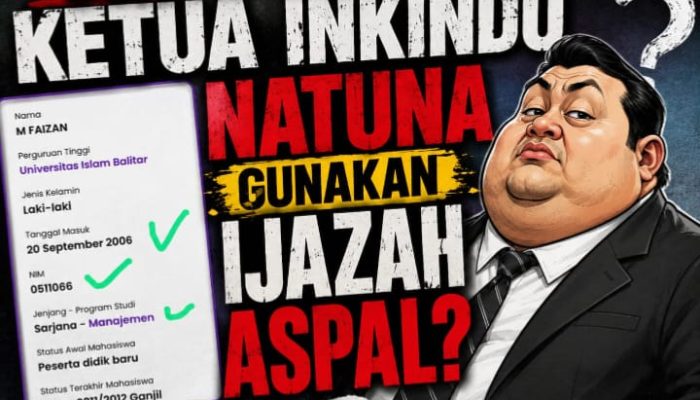 Benarkah Ketua INKINDO Natuna Gunakan Ijazah Aspal?