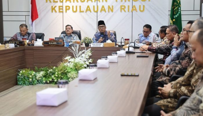 Wagub Nyanyang Tegaskan Pentingnya Integrasi Pembangunan Desa Saat Audiensi dengan Kejati Kepri
