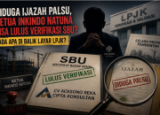 Dugaan Ijazah Palsu Menguat, Mengapa SBU CV Acksono Bisa Tetap Lolos?