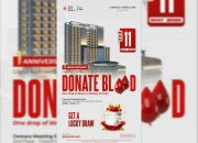 Grand Mercure Batam Centre Gelar Donor Darah Berhadiah Voucher Nginap di Ultah ke-1