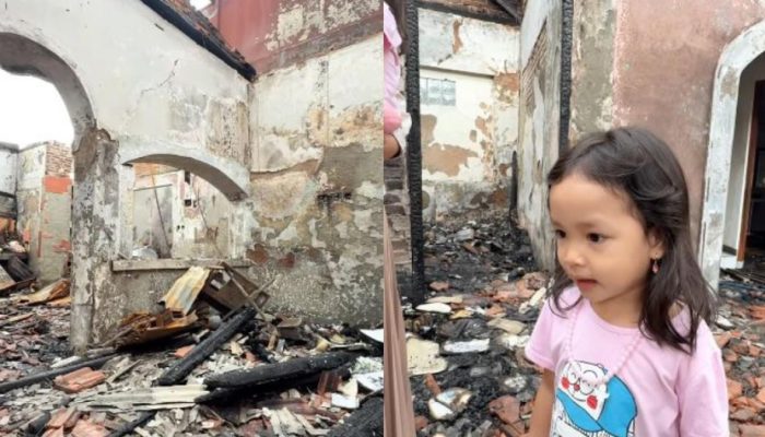 Kondisi terkini rumah Anisa Rahma dan Anandito usai satu bulan kebakaran, butuh biaya besar