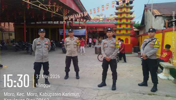 342 Personel Polres Karimun Amankan Tempat Ibadah dan Objek Wisata Selama Libur Panjang