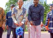 PT Wasco dan Mitra Percantik Fasilitas Olahraga di Dataran Engku Putri, Amsakar Ajak Dunia Usaha Terus Berkontribusi