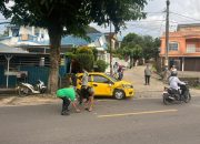 Kecelakaan di KM 8 Tanjungpinang: Pickup Alami Rem Blong, Tabrak Brio