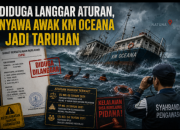 Diduga Langgar Aturan, Nyawa Awak KM Oceana Jadi Taruhan