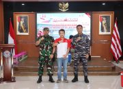 Kodim 0317/TBK Ikut Donor Darah Sambut HUT ke-81 RI