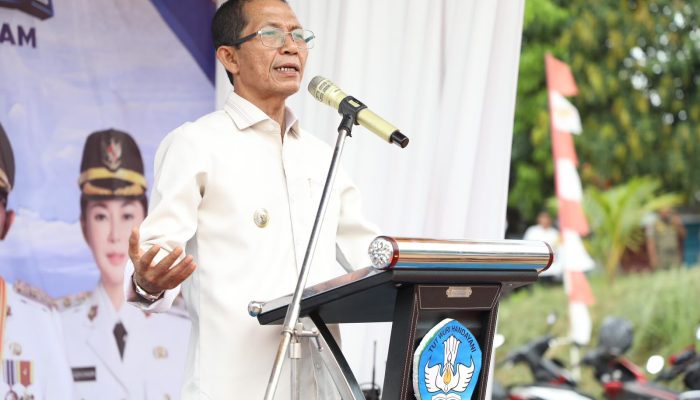Peletakan Batu Pertama SMKN 13 Batam, Amsakar Dorong Pemerataan Akses Pendidikan Berkualitas