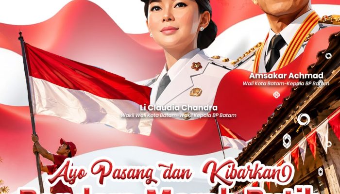 Meriahkan HUT Ke-81 RI, Kibarkan Merah Putih!