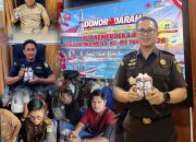 Kejari Karimun Ikut Donor Darah Sambut HUT ke-81 RI