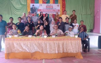 Reses Marzuki Nyalakan Asa Pembangunan di Tanjung Kumbik Utara  ‎