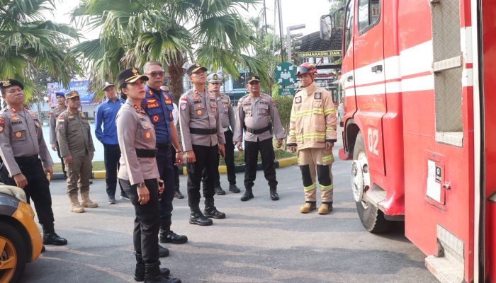 Polres Karimun Gelar Apel Kesiapsiagaan Karhutla, Perkuat Sinergi Lintas Instansi