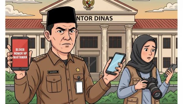 Usai Dikonfirmasi, Kadis Pertanian Kepri Blokir Wartawan