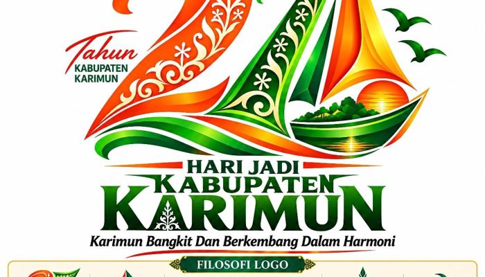 Logo Hari Jadi ke-27 Karimun Resmi Diluncurkan