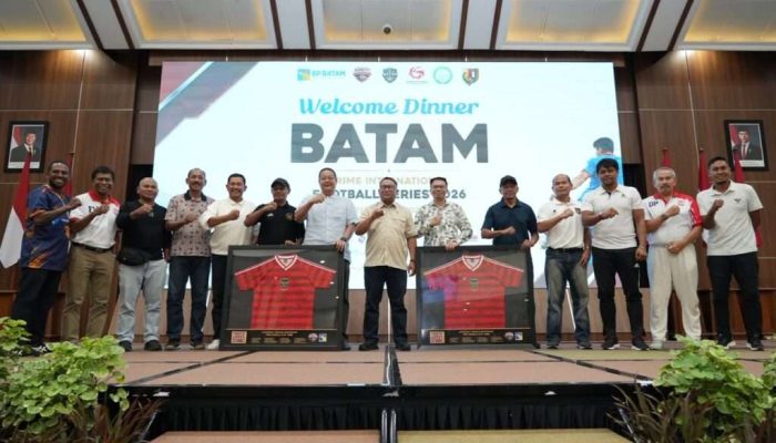 Dorong Kebangkitan Sepak Bola Batam, BP Batam Sambut Tim Batam Prime International Football Series 2026