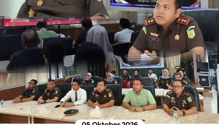 Kejari Karimun Ikuti Inspeksi Khusus Keuangan Kejati Kepri
