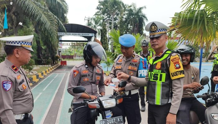 Polres Karimun Utamakan Disiplin Anggota dalam Operasi Patuh Seligi 2026