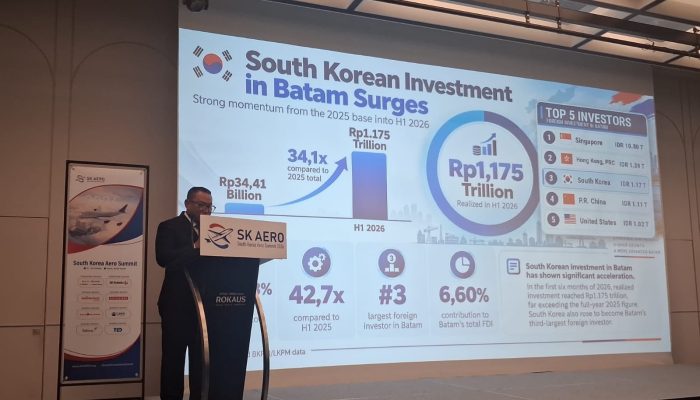 Investasi Korea di Batam Tembus USD65,1 Juta, BP Batam Jemput Peluang Baru di Seoul