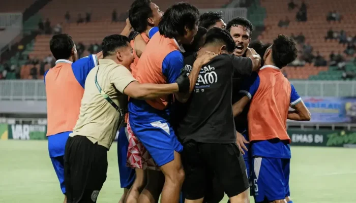 PSPS Pekanbaru Raih Kemenangan Dramatis di Pakansari, Kukuh di Puncak Grup A