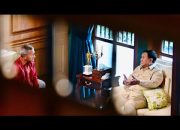 Presiden Prabowo Menerima Menlu Singapura Vivian Balakrishnan di Hambalang